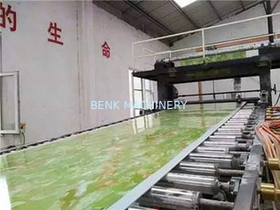 La macchina di produzione dello strato del marmo del PVC di 1220mm x di 2440 ambientale protegge